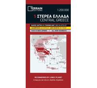 Carte de voyage n° 5 - Grèce Centrale | Terrain Cartography