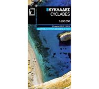 Carte de voyage n° 8 - Cyclades (Grèce) | Terrain Cartography