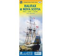 Carte de voyage - Nouvelle Ecosse & Plan de Halifax | ITM