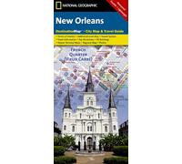 Carte de voyage - Nouvelle Orléans (Louisiane) | National Geographic