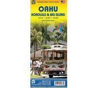 Carte de voyage - Oahu, Big Island & Honolulu (Hawaii) | ITM