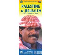 Carte de voyage - Palestine & Plan de Jerusalem | ITM
