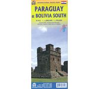 Carte de voyage - Paraguay & Bolivie Sud | ITM