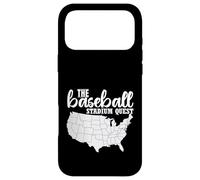 Carte de Voyage pour Fan de Baseball Stadium Quest The Ballpark Chaser Coque pour iPhone 17 Pro Max