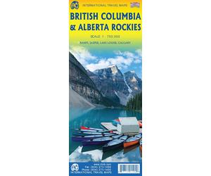 Carte de voyage - Rocheuses (Colombie Britannique et Alberta) | ITM