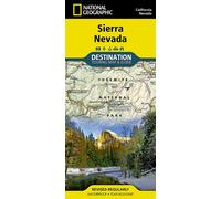 National Geographic – Carte et guide Sierra Nevada Destination – Californie, Nevada – Imperméable