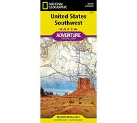 Carte de voyage - Sud-ouest Américain | National Geographic