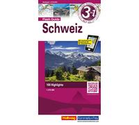 Carte de voyage - Suisse Flash Guide | Hallwag
