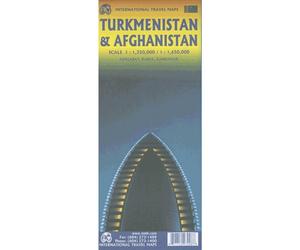 Carte de voyage - Turkménistan & Afghanistan | ITM