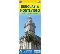 Carte de voyage - Uruguay & Plan de Montevideo | ITM