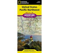 Carte de voyage - USA Pacific Nord Ouest | National Geographic