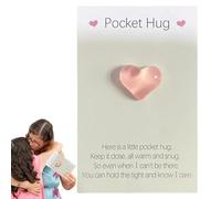 Carte de vœux à câliner | Cartes d'encouragement amusantes, cartes d'encouragement amusantes, cartes portables de relation longue distance pour amis