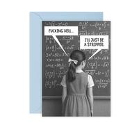 Carte de vœux amusante pour femme - I'll Just Be a Str*pper - Carte hilarante pour adulte, jeunes adultes, amis, sœur, collègue, meilleures amies, meilleures amies, femmes, dames - Livré avec des