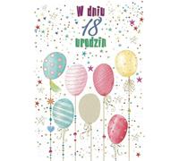Carte de vœux anniversaire 18 ans