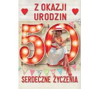 Carte de vœux anniversaire 50 MF33
