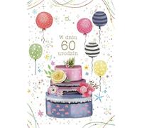 Carte de vœux anniversaire 60