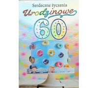 Carte de vœux anniversaire 60 TS44