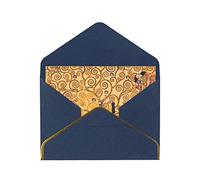 Carte de vœux arbre de vie, 11,4 x 15,2 cm en toutes occasions, assortiment de cartes vierges avec enveloppes, motifs lumineux