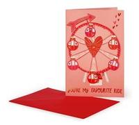 Carte de vœux avec application Legami Love Wheel Multicolore