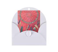 Carte de vœux blanche - Amulette chaman vierge pour anniversaire, mariage, Saint-Valentin et invitation à une fête