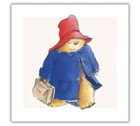 Carte de vœux carrée L’Ours Paddington avec enveloppe blanche Museum Collection