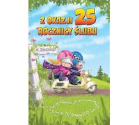 Carte de vœux d'anniversaire de mariage 25