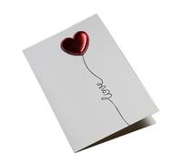 Carte de vœux de Saint-Valentin faite à la main - Carte d'amour pop-up élégante, idée cadeau créative | Carte de message pour mari, épouse, petite amie, petit ami, anniversaire, expression surprise