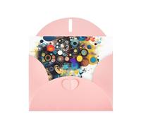 Carte de vœux de vacances en papier nacré avec intelligence artificielle pour anniversaire, Thanksgiving, Noël, Nouvel An
