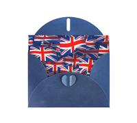 Carte de vœux Drapeau du Royaume-Uni avec enveloppe, parfaite pour les amis, la famille, les collègues - Carte de félicitations