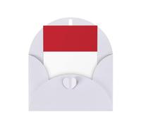 Carte de vœux drapeau néerlandais, page intérieure vierge, avec enveloppe, 10 cm x 15 cm.