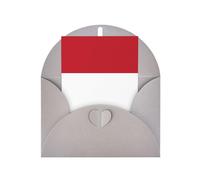 Carte de vœux drapeau néerlandais, page intérieure vierge, avec enveloppe, 10 cm x 15 cm, pour invitations d'anniversaire et de fête.
