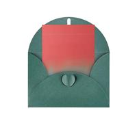 Carte de vœux élégante vert foncé - Texture sarcelle et corail - Carte vierge avec sceaux dorés béni pour anniversaire, mariage, Saint-Valentin