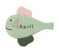 Carte de vœux en coton pour bébé - Jolis accessoires pour photographie de nouveau-nés pour la première année