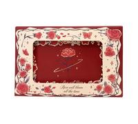 Carte de vœux en forme de flamme rose faite à la main - Carte d'anniversaire - Enveloppe de cérémonie - W6W2 - Correspond à un emballage cadeau