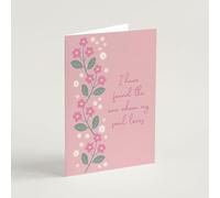 Carte de vœux et enveloppe « I Have Found The One »