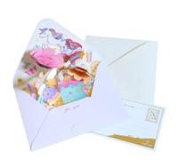 Carte de vœux festive faite à la main avec attention aux détails pour partager chaleur et bonheur