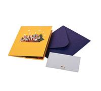 Carte de vœux festive pour Noël, fêtes d'hiver et vœux du Nouvel An - Design élégant de carte postale pour la famille