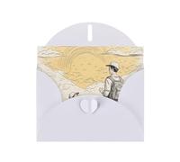 Carte de vœux Happy Fathers Day by Son avec enveloppe, carte d'anniversaire, carte de Noël, carte d'invitation, 3 couleurs