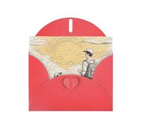 Carte de vœux Happy Fathers Day by Son avec enveloppe, carte d'anniversaire, carte de Noël, carte d'invitation, 3 couleurs