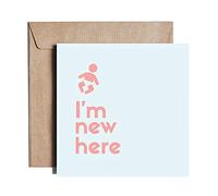 Carte de vœux I'm new here de PIESKOT - Design en Pologne