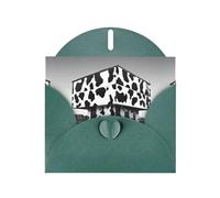 Carte de vœux imprimée vache Building04 avec enveloppes pliées en papier cartonné pour toutes les occasions