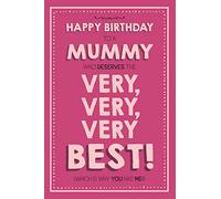 Carte de vœux « Jam And Toast », « Very Best », « Mummy »