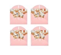 Carte de vœux moderne du milieu du siècle - Impression horizontale sur un seul côté - Papier nacré - Pour anniversaire, Halloween, Noël, Halloween, fête d'anniversaire, vacances