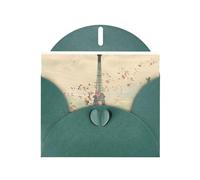 Carte de vœux personnalisée pour Noël, Halloween, Noël, cérémonie, enveloppe