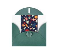 Carte de vœux personnalisée pour Noël, Halloween, Noël, cérémonie, enveloppe