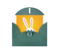 Carte de vœux personnalisée pour Noël, Halloween, Noël, cérémonie, enveloppe