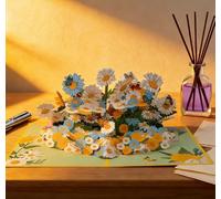 Carte de vœux pop-up 3D - Motif papillons et marguerites, avec enveloppe et note vierge, parfaite pour anniversaire, remise de diplôme, anniversaire de mariage, remerciement, rétablissement