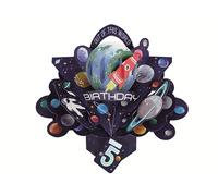 Carte de vœux pop-up 3D You're 5 Space Rocket POP206MC05
