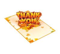 Carte de vœux pop-up en papier pour Thanksgiving, Halloween, décoration de la maison, remerciement, festival d'automne