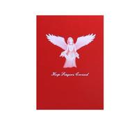 Carte de vœux pop-up sur le thème religieux faite à la main avec enveloppe pour les fêtes, invitation, bénédiction, anniversaire